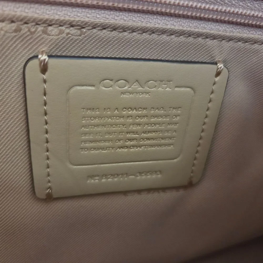 Coach Sutton Pebbled Leather Hobo Shoulder Bag - Picture 7 of 12